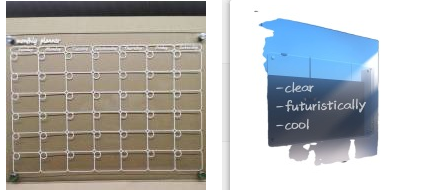 Acrylic Magnetic Dry Erase Board Memo Board