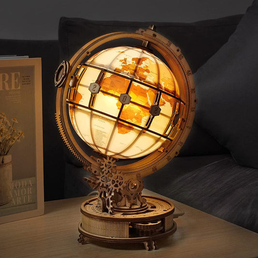 Luminous Globe 3D Wooden 180PCS Model